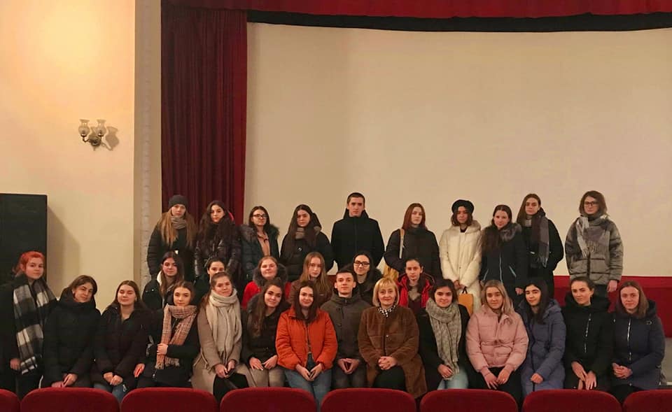 Студенти І курсу факультету філології і журналістики на перегляді документального фільму ''307,5''